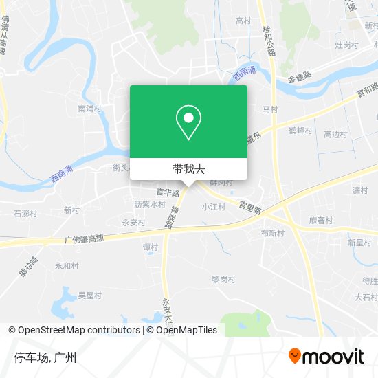 停车场地图