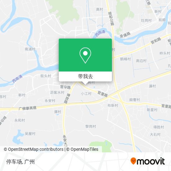 停车场地图