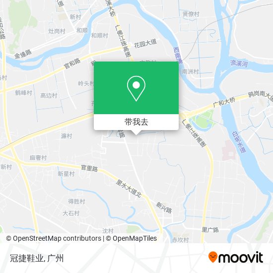冠捷鞋业地图