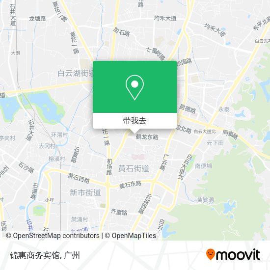锦惠商务宾馆地图