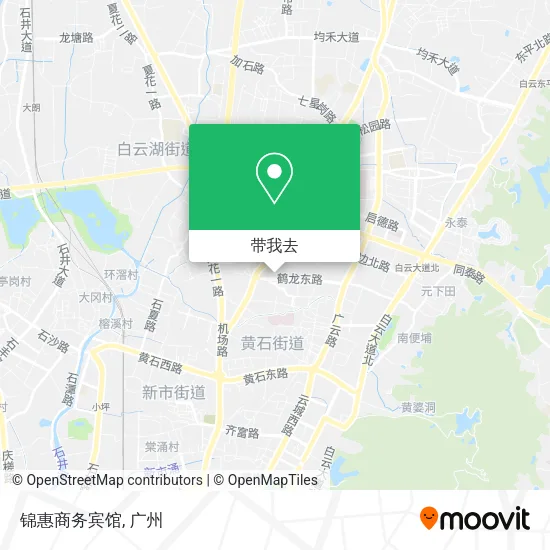 锦惠商务宾馆地图