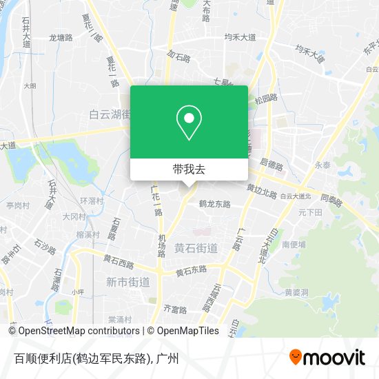 百顺便利店(鹤边军民东路)地图