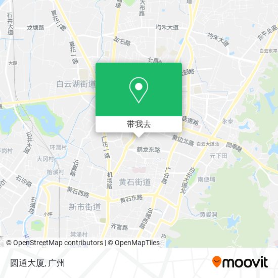 圆通大厦地图