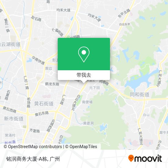 铭润商务大厦-A栋地图