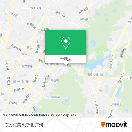 东方汇美水疗馆地图