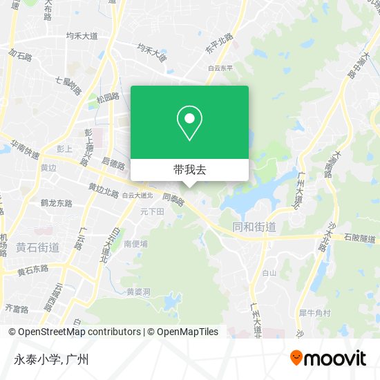 永泰小学地图