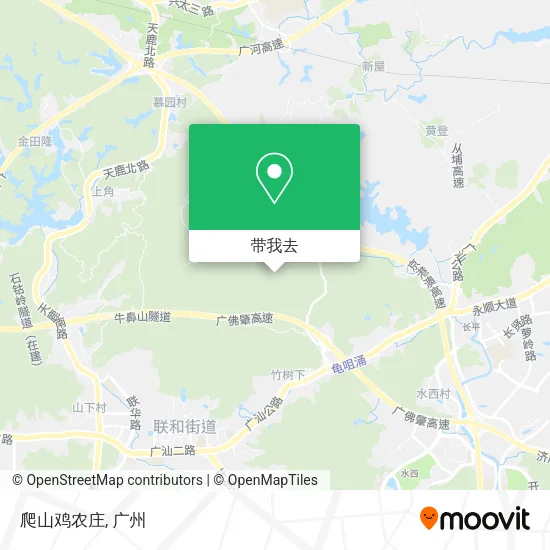 爬山鸡农庄地图