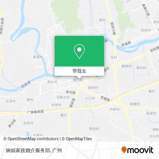 娴姐家政婚介服务部地图