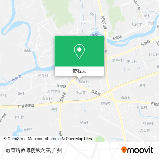 教育路教师楼第六座地图