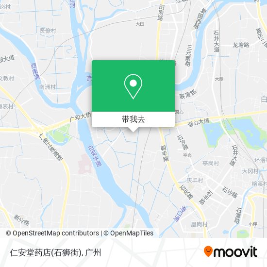 仁安堂药店(石狮街)地图