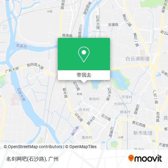 名剑网吧(石沙路)地图