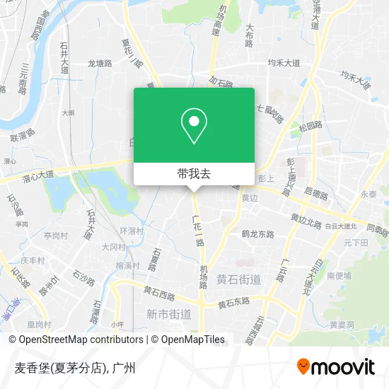 麦香堡(夏茅分店)地图