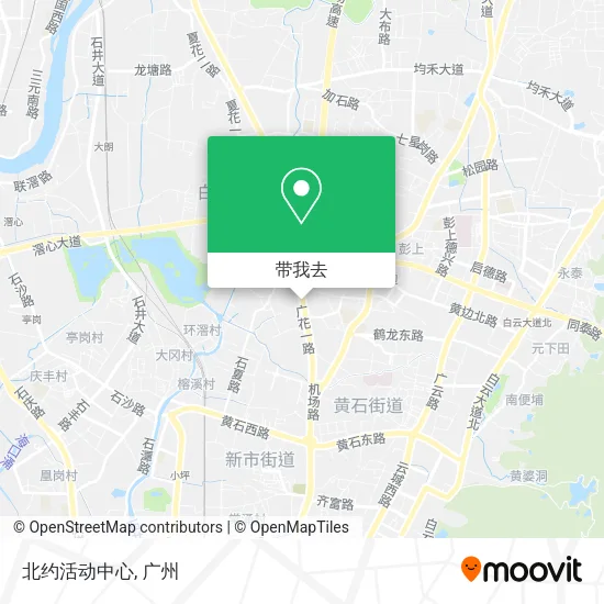 北约活动中心地图