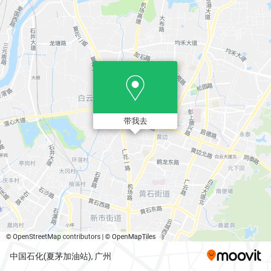 中国石化(夏茅加油站)地图