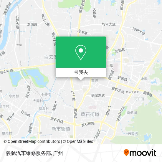 骏驰汽车维修服务部地图