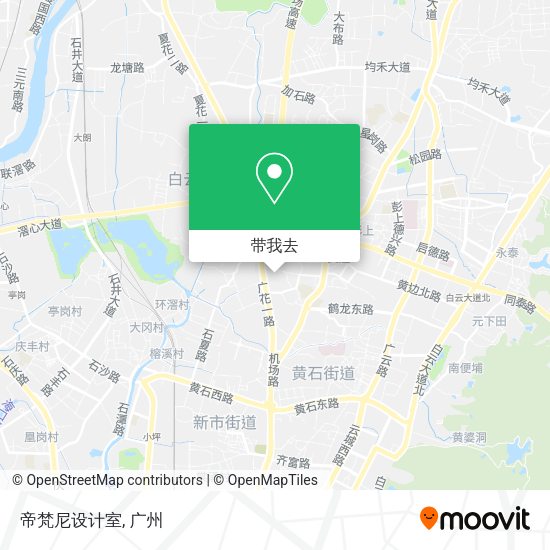 帝梵尼设计室地图