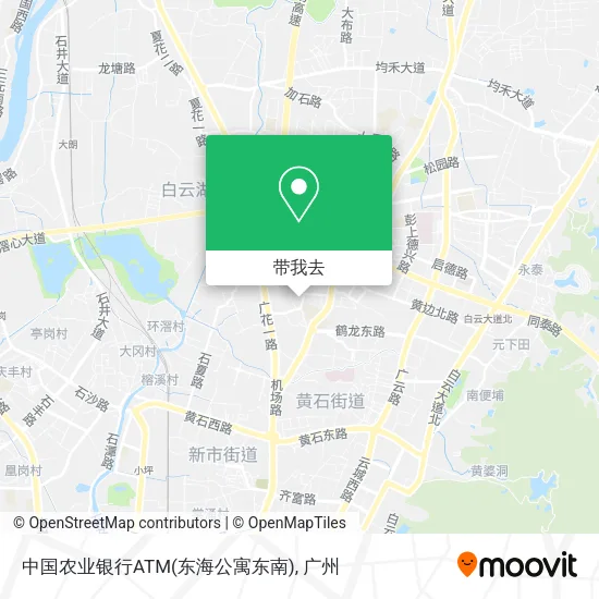 中国农业银行ATM(东海公寓东南)地图
