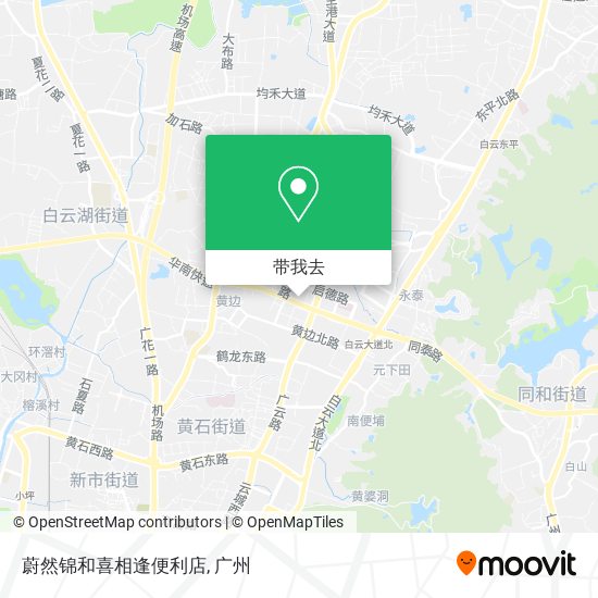 蔚然锦和喜相逢便利店地图