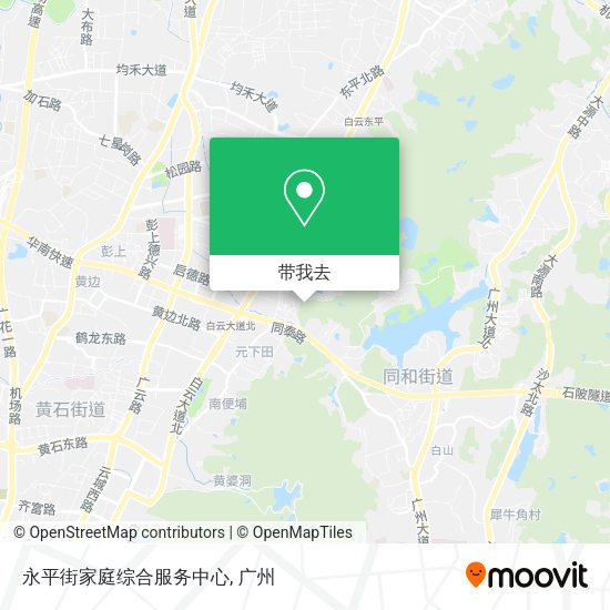 永平街家庭综合服务中心地图