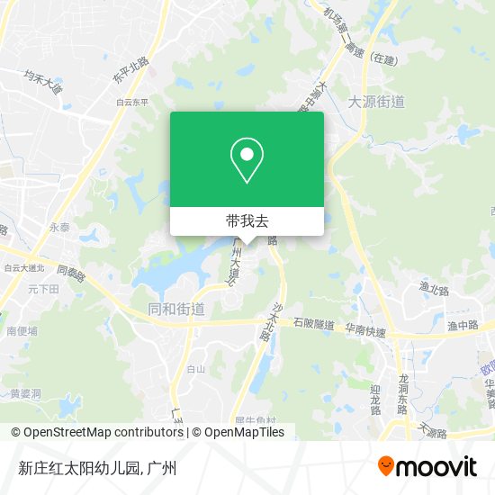 新庄红太阳幼儿园地图