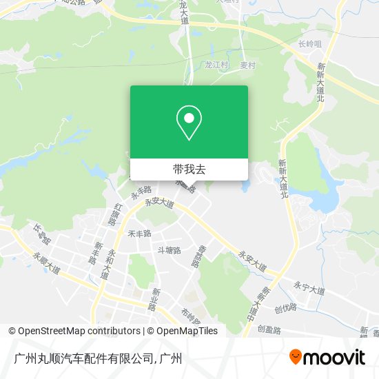 广州丸顺汽车配件有限公司地图