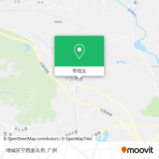 增城区宁西派出所地图
