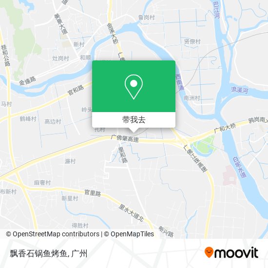 飘香石锅鱼烤鱼地图