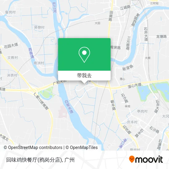 回味鸡快餐厅(鸦岗分店)地图