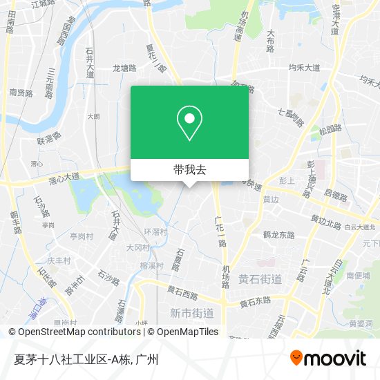 夏茅十八社工业区-A栋地图
