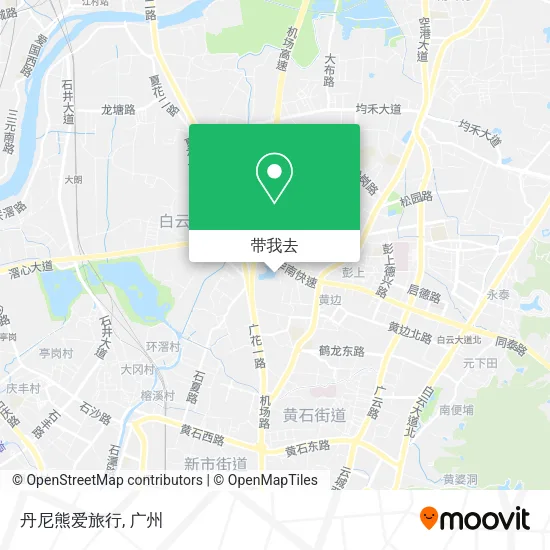 丹尼熊爱旅行地图