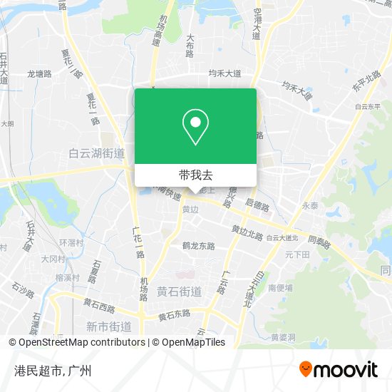 港民超市地图