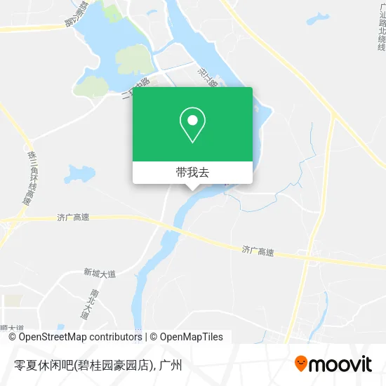 零夏休闲吧(碧桂园豪园店)地图