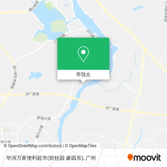 华润万家便利超市(碧桂园·豪园东)地图