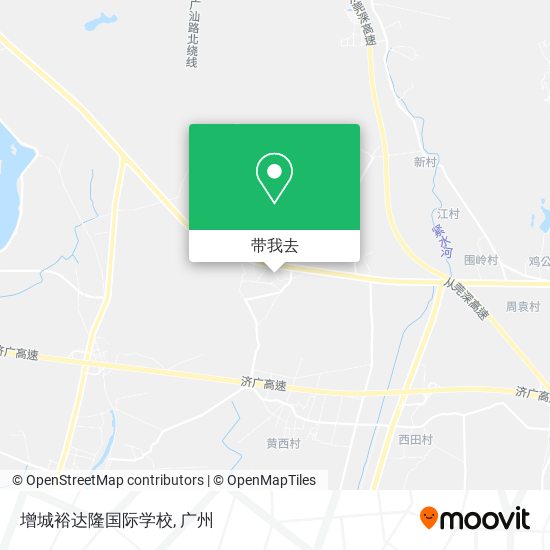 增城裕达隆国际学校地图