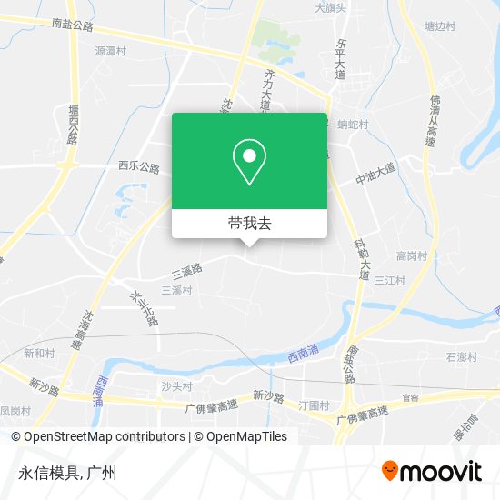永信模具地图
