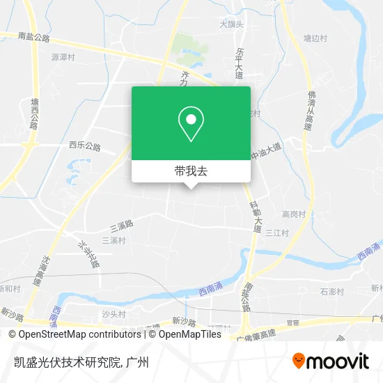 凯盛光伏技术研究院地图