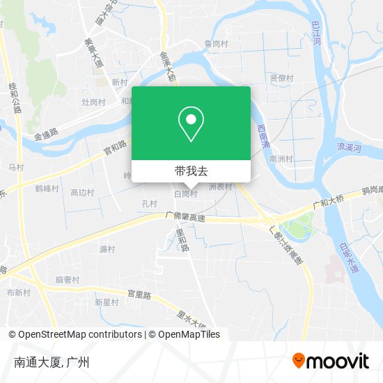 南通大厦地图