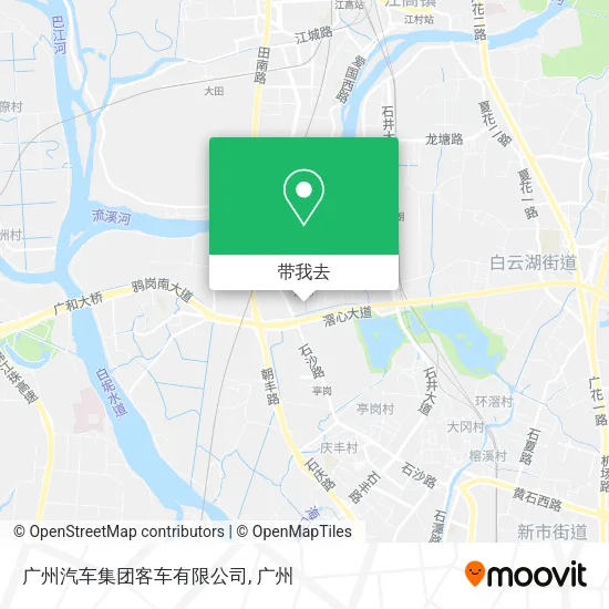 广州汽车集团客车有限公司地图