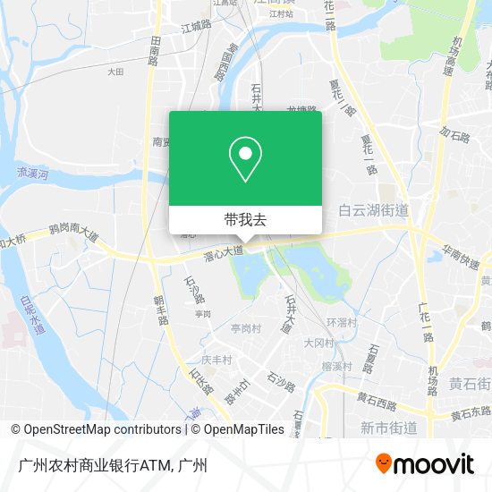 广州农村商业银行ATM地图