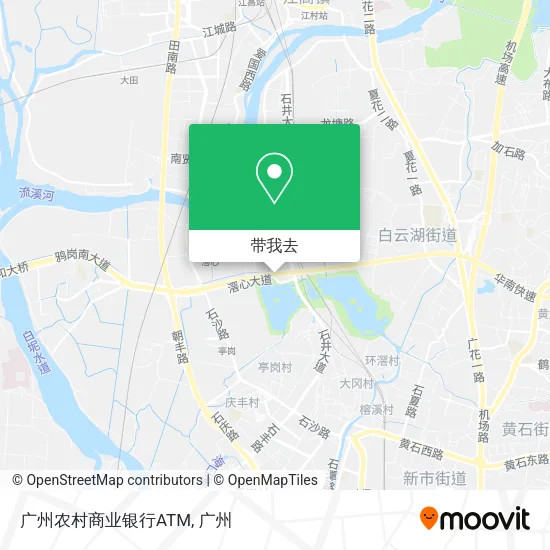 广州农村商业银行ATM地图