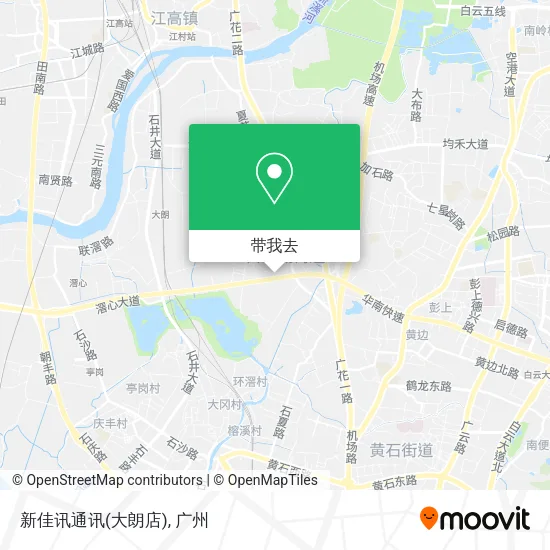 新佳讯通讯(大朗店)地图