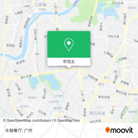 丰顺餐厅地图