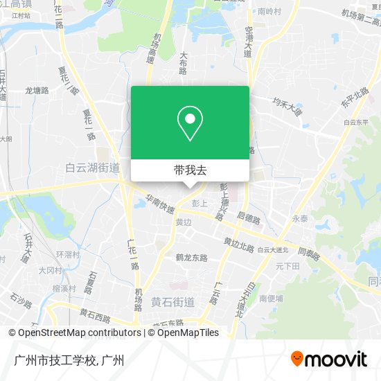 广州市技工学校地图