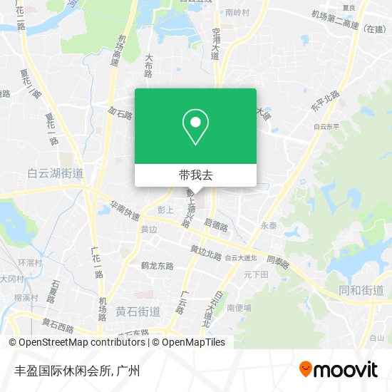 丰盈国际休闲会所地图