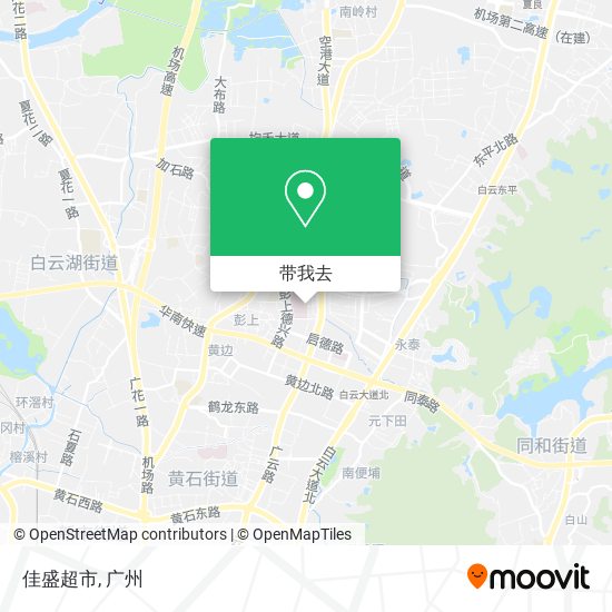 佳盛超市地图