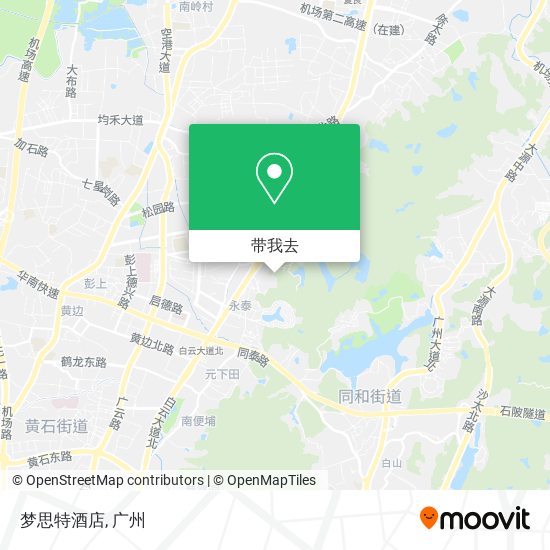 梦思特酒店地图