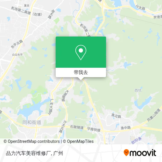 品力汽车美容维修厂地图