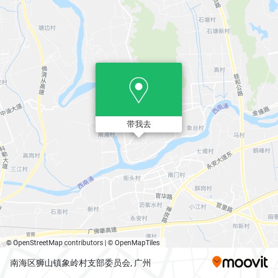 南海区狮山镇象岭村支部委员会地图