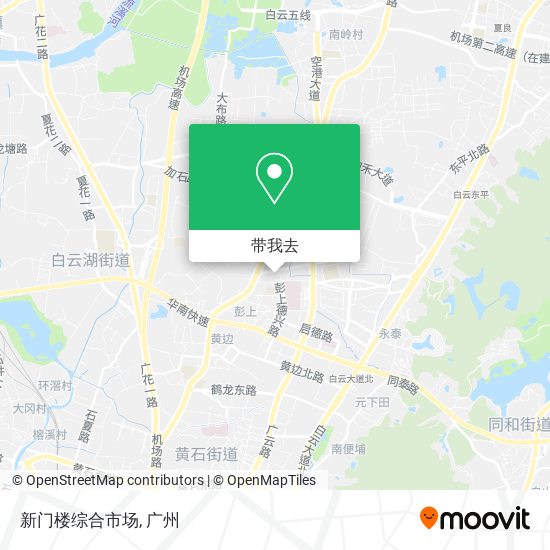 新门楼综合市场地图