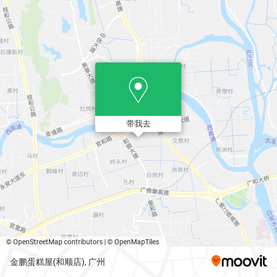 金鹏蛋糕屋(和顺店)地图